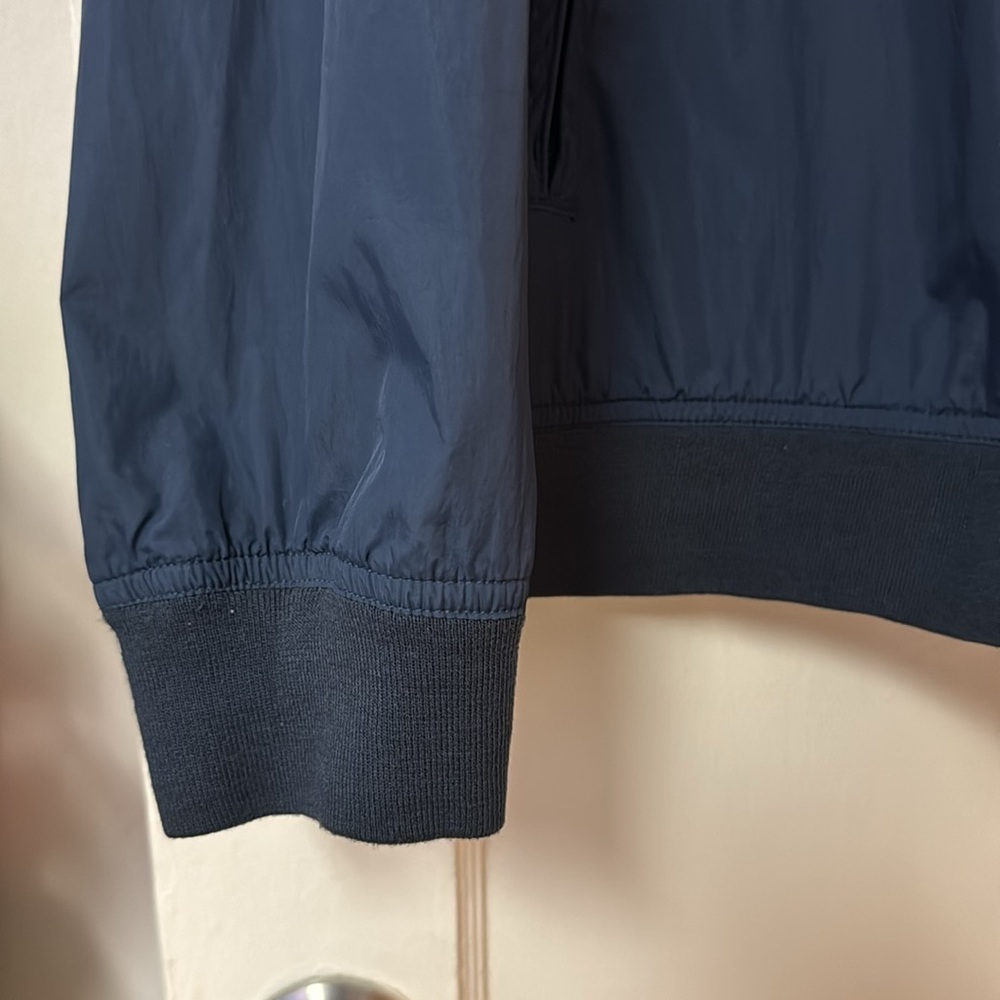 SIMPLY STYLED Lightweight Navy Blue Windbreaker Jacket Sz XL - Picture 7 of 12